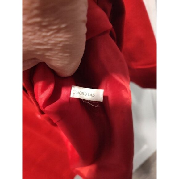 New York & Company Peacoat Womens Size 18 Red Wool Blend Double-Breasted Jacket - Picture 6 of 12